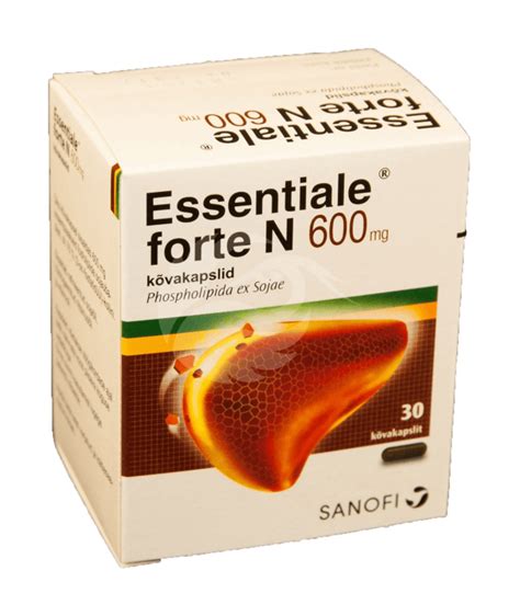 ESSENTIALE FORTE N KÕVAKAPSEL 600MG N30 BENU Veebi