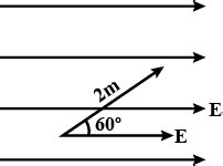 There Is An Electric Field E In The X Direction If The Work Done By