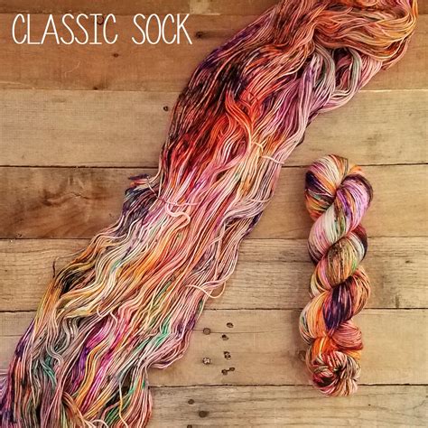 Hot Pants Rain Dance Hand Dyed Yarn Single Ply Dk Etsy