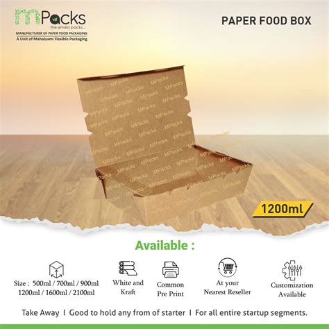 Food Box Kraft Mpacks