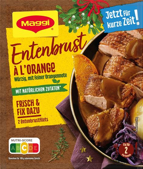 Maggi Fix Entenbrust a l Orange Hotové jedlá Kaufland sk