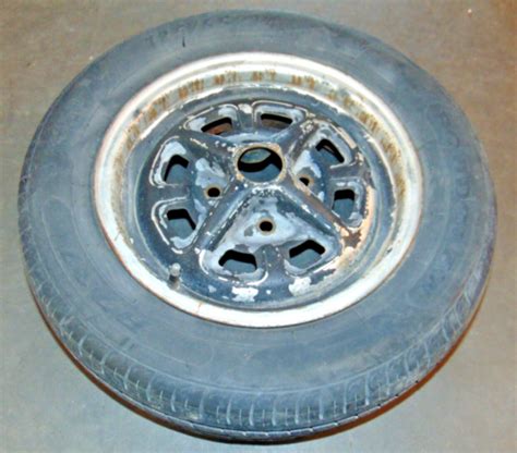 14” Mgb Rostyle Wheel With Tire Great For Spare C2 Ebay