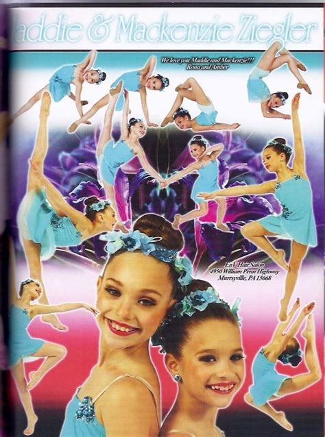 Maddie Ziegler In The Aldc Program Book For The Aldc Showcase 2013