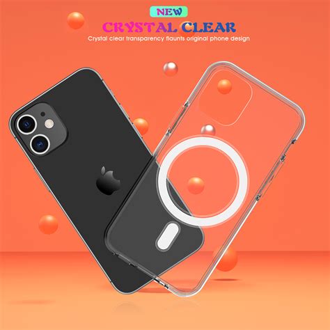 Transparent Clear Acrylic Waterproof Case For Iphone 12 Series The