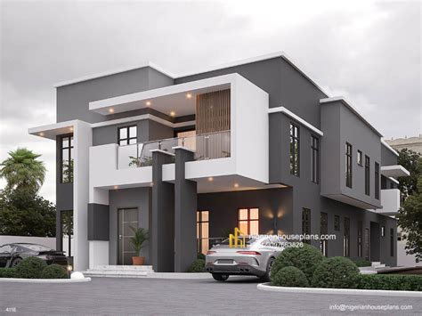 Bedroom Duplex Bedroom Flats Ref Nigerian House Plans