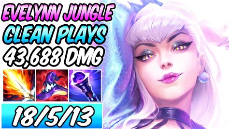 ~700 Ap Full Ap K Da Evelynn Jungle Gameplay Insane Outplay Build