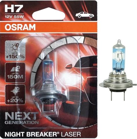 64210NL01B Osram Лампа галогенная Osram Night Breaker Laser 150 12В