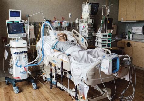 Icu Patient On Ventilator