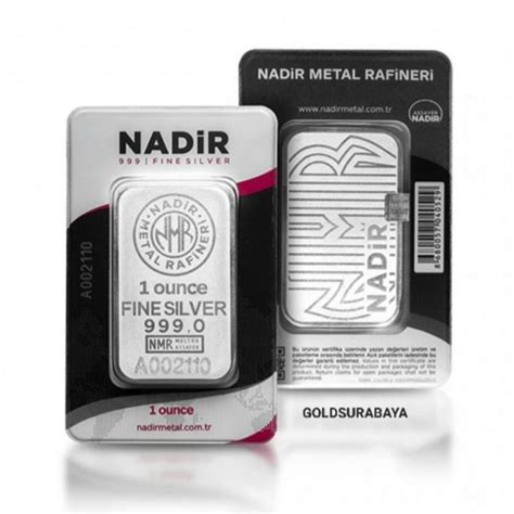 Jual Perak Batangan Nadir 1 Oz Not Antam Srh Isilver Alfath Rcm Pamp