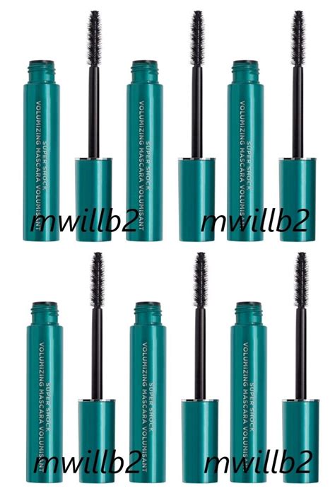 Lot Of Avon True Color Super Shock Volumizing Mascara Black Fresh