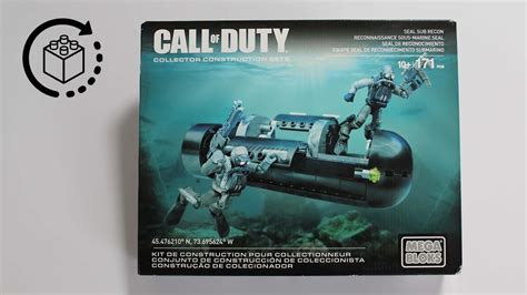 Megabloks Call Of Duty Seal Sub Recon Cng Speedbuild Youtube