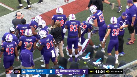 Northwestern State Demons Vs Houston Baptist Saturday October 27