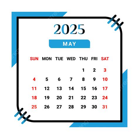 2025 Calendar Template Psd Free Download Png Image Maiga Gwenette