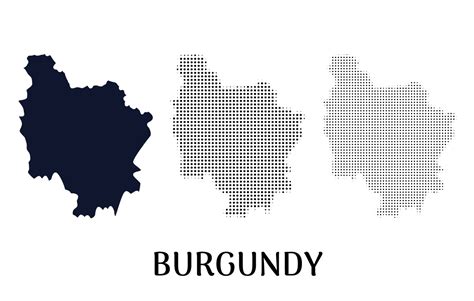 Burgundy Map | Frebers