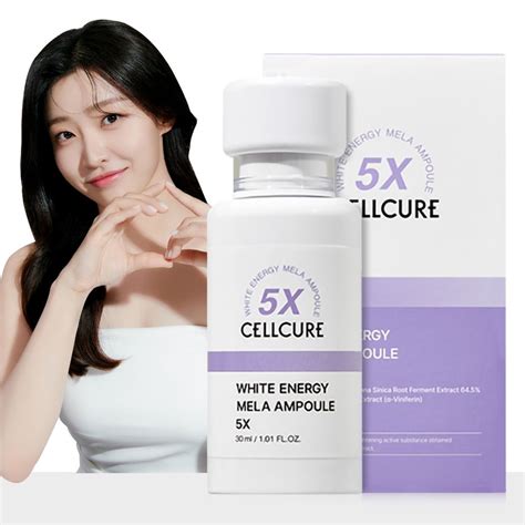 [항산화 탄력 미백]셀트리온 셀큐어 화이트 에너지 광채 기미 앰플 5x 대용량 30ml 믿고 사는 즐거움 Ssg