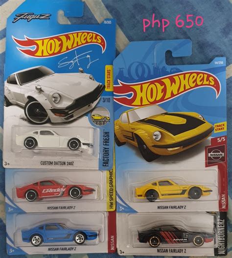 Hot Wheels Datsun Fairlady Set Hobbies Toys Toys Games On Carousell