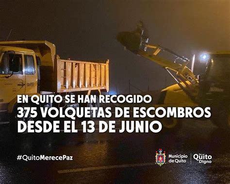 Municipio De Quito On Twitter Bolet N Desde El De Junio Hasta