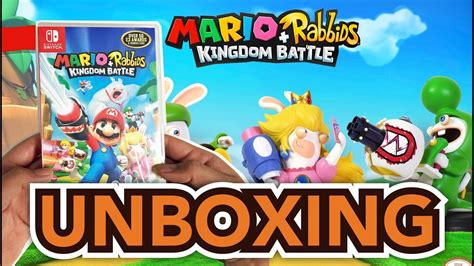 Mario Rabbids Kingdom Battle Nintendo Switch Unboxing Youtube