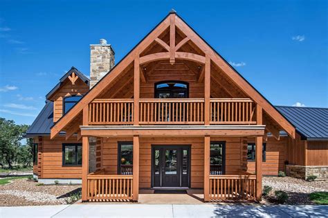 Custom Log Home Custom Home Builder San Antonio Robare Custom Homes