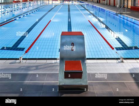 Swimming Pool Of The Reopened Tiergarten Municipal Swimming Pool