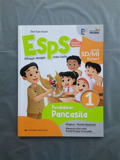 Promo Ori Esps Pend Pancasila K Merdeka Sd Mi Kelas 1 Diskon 26 Di