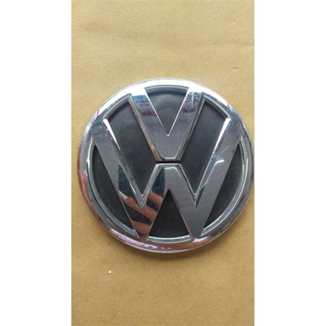 Emblema Vw Tampa Traseira Gol G5 Polo Voyage Original Código5u0853630