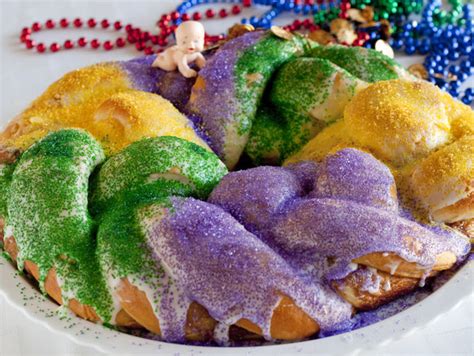 Quick Mardi Gras King Cake