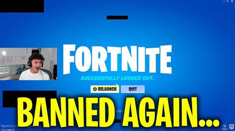 Faze Jarvis Banned Again Faze Jarvis Returns To Fortnite And Is Banned In 15 Minutes Youtube