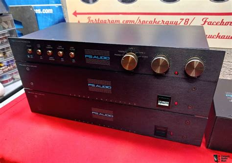 Vintage Ps Audio Ps Audio Iv Stereo Pre Amp Ps Audio Two C Plus