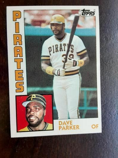 Dave Parker Ungraded 1984 Topps