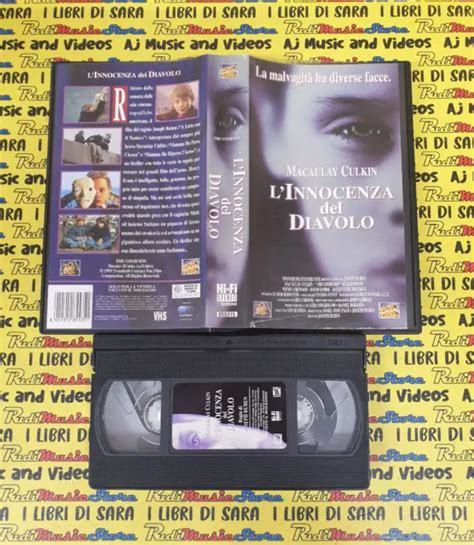 Vhs Film L Innocenza Del Diavolo Macaulay Culkin Elijah Wood Fox