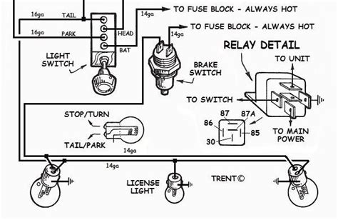 How To Wire Up Lights In Your Hotrod Hot Rods Electrical Wiring Diagram Electrical Circuit