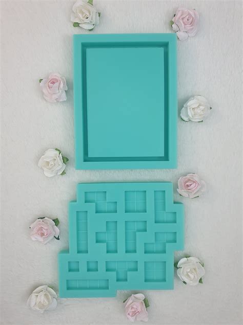 Tetris Moule Silicone Sur Commande Maopika