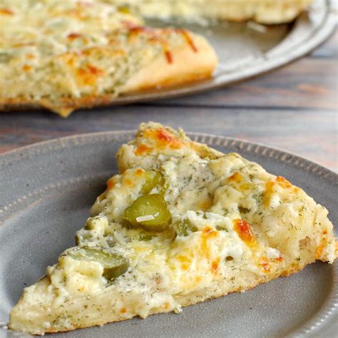 Dill Pickle Pizza Recipe The Feedfeed