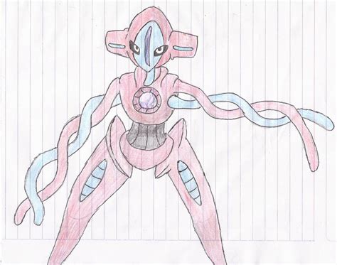 Deoxys - normal form by Poket-Lamb on DeviantArt