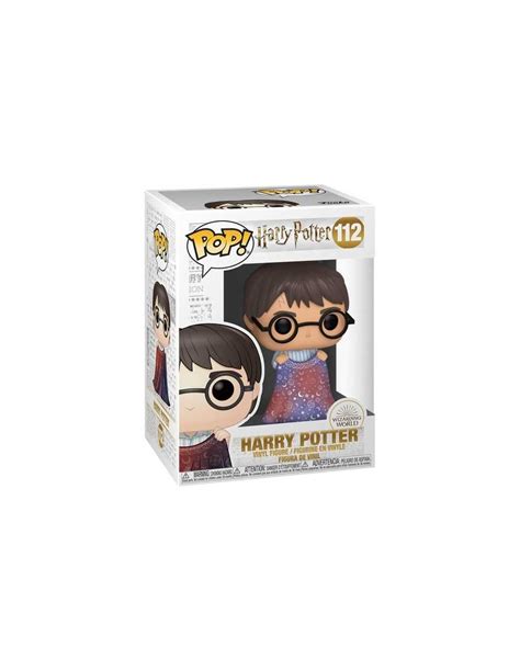 Figurine Pop Harry Potter Avec Cape Dinvisibilité Harry Potter Pas Cher