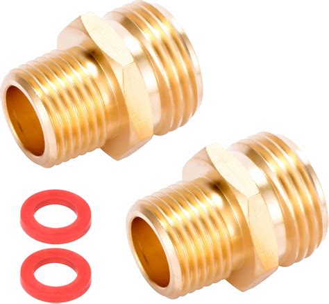 Amazon Sanpaint Pack Ght To Npt Male Connector Brass