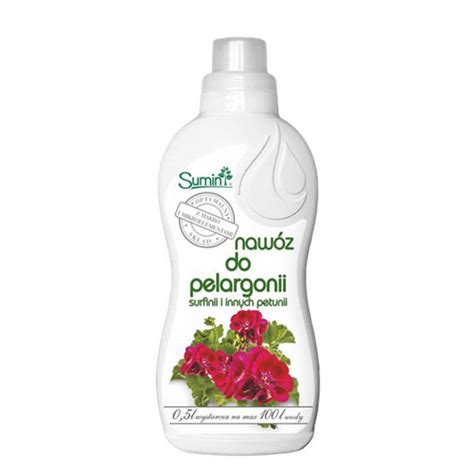 SUMIN NAWÓZ DO PELARGONII SUFRINII I INNYCH PETUNII 500ML SUMIN