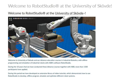 ABB Robotstudio - video tutorials