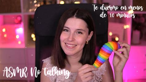 Asmr Te Duermo En Menos De 10 Minutos 🌙 Los Sonidos Más Relajantes