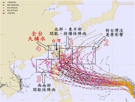 瑪娃恐成「今年第一個強颱」！估4條路徑甩尾北轉 今明是關鍵 生活 三立新聞網 Setncom