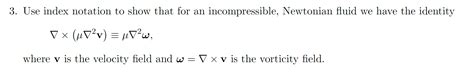 3 Use Index Notation To Show That For An Chegg