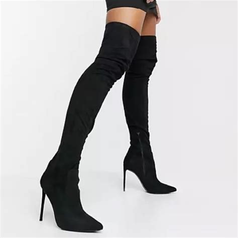 Steve Madden Dominique Thigh High Boots Gem