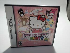 Hello Kitty Party Nintendo DS Game with Case - Works Perfectly! 96427016458 | eBay