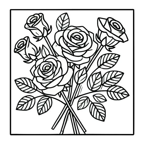 Dibujos de flores para colorear - Peque Aulas