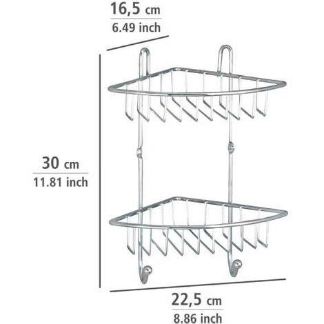 Wenko Etag Re D Angle De Douche Milano Paniers De Douche D Angle