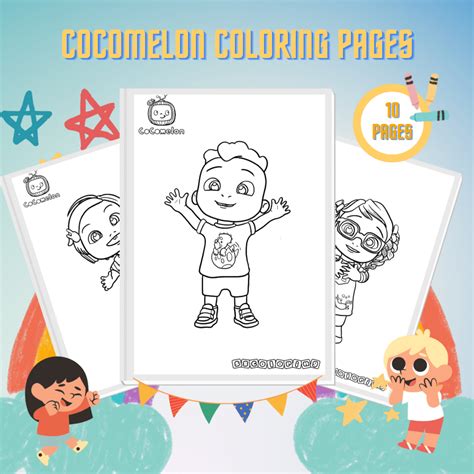 11 Coloriage Cocomelon Pour Enfants Pdf Imprimables Gratuits