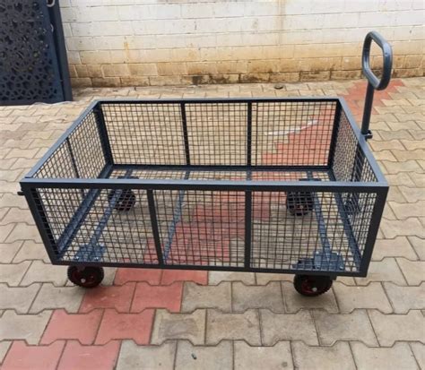 Mild Steel Trolley For Industrial Load Capacity Kg At Rs