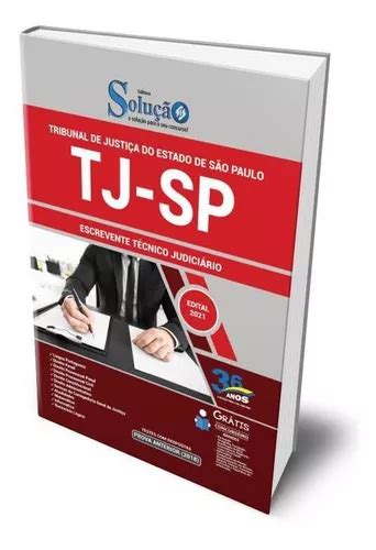 Apostila Tj sp 2021 Escrevente Técnico Judiciário MercadoLivre