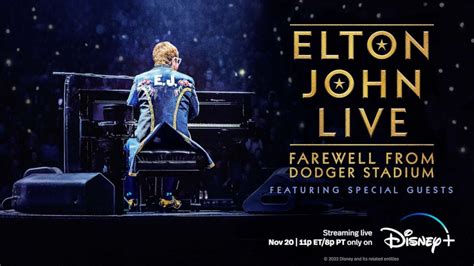 Disney To Livestream Elton Johns Final North American Show At Dodger